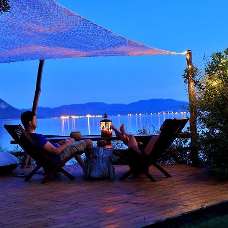 Beach Front Villa Melani Mytilíni المظهر الخارجي الصورة
