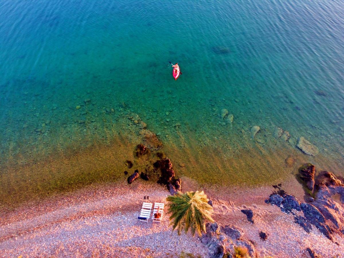 Beach Front Villa Melani Mytilíni المظهر الخارجي الصورة