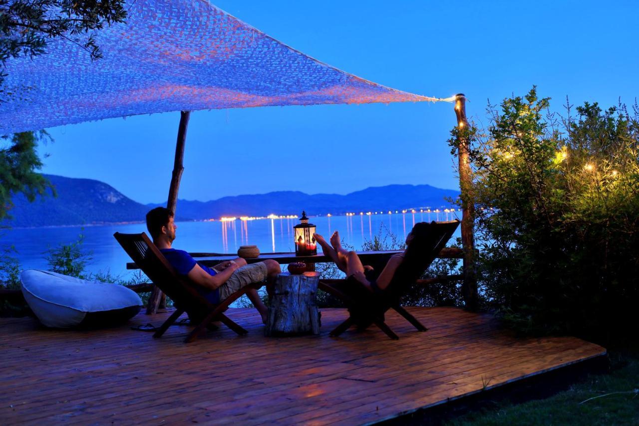 Beach Front Villa Melani Mytilíni المظهر الخارجي الصورة
